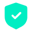 100% Secure & reliable Icon